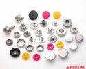 snap button, snap fastener, button fastener, metal fastener, metal snap